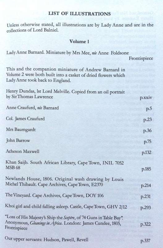 The Cape Diaries of Lady Anne Barnard 1799-1800 (Volumes 1 & 2) - both books signed Basil le Cordeur