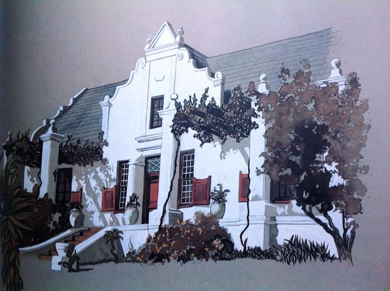 Cape Wine Homesteads - Ted Hoefsloot and Cor Pama - Hardcover