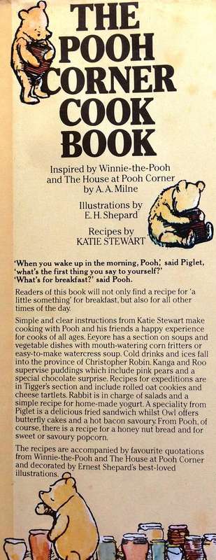 The Pooh Corner Cook Book - Katie Stewart and E H Shephard - Hardcover