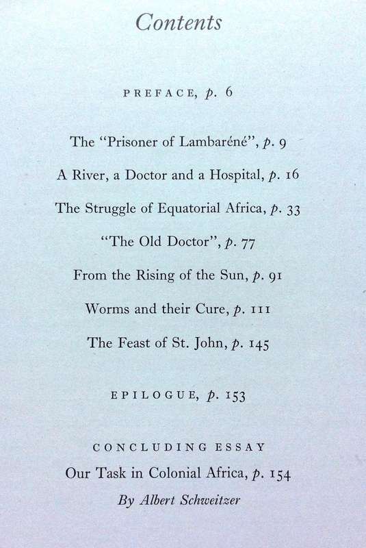 The Africa of Albert Schweitzer - Charles R Joy and Melvin Arnold - Hardcover
