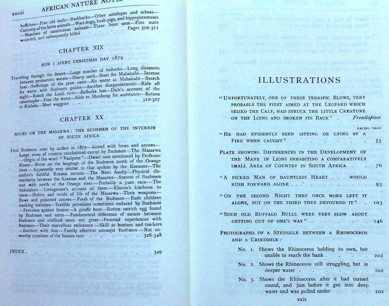 African Nature Notes and Reminiscences-F C Selous-Hardcover Signed Peter Stiff Francois Lategan