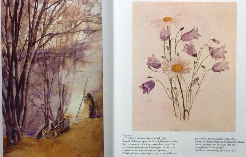 Beatrix Potter's Art - Paintings and drawings selected and introduced by Anne S Hobbs - Hardcover