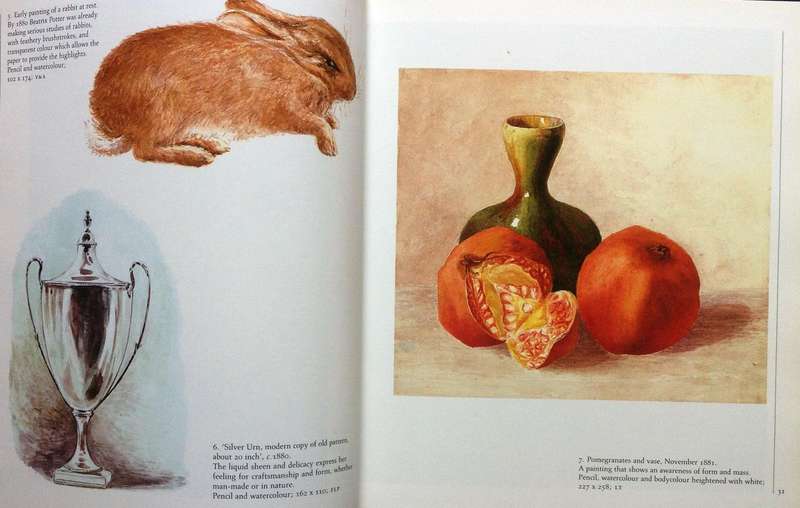 Beatrix Potter's Art - Paintings and drawings selected and introduced by Anne S Hobbs - Hardcover