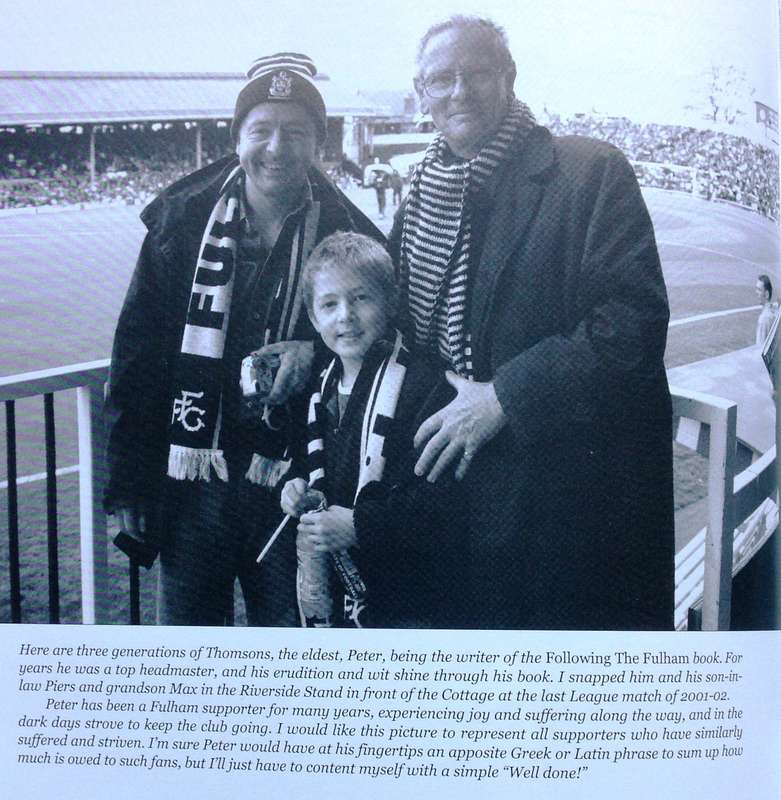 FULHAM PHOTOS - Moments and Memories - Ken Coton