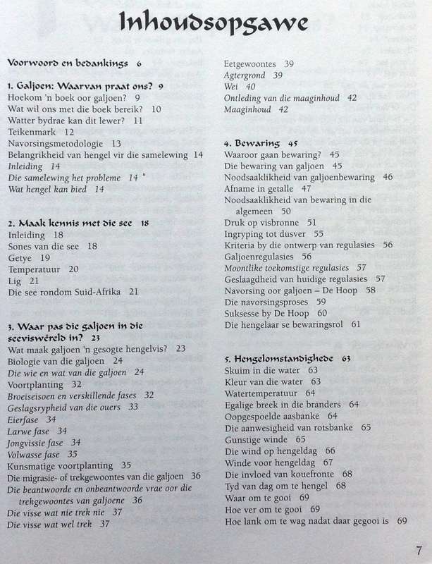 GALJOEN ONSE VIS - Braam en Rian Rust