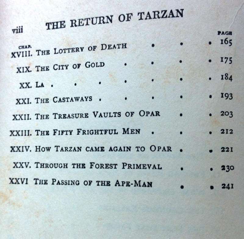 The Return of Tarzan - Edgar Rice Burroughs - Hardcover