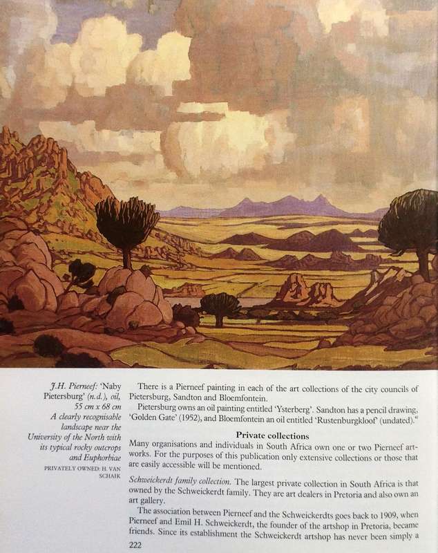 J H Pierneef - His life and his work - P G Nel
