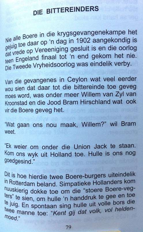 Gister se stories......vir vandag (ware verhale) - Japie Coetzee