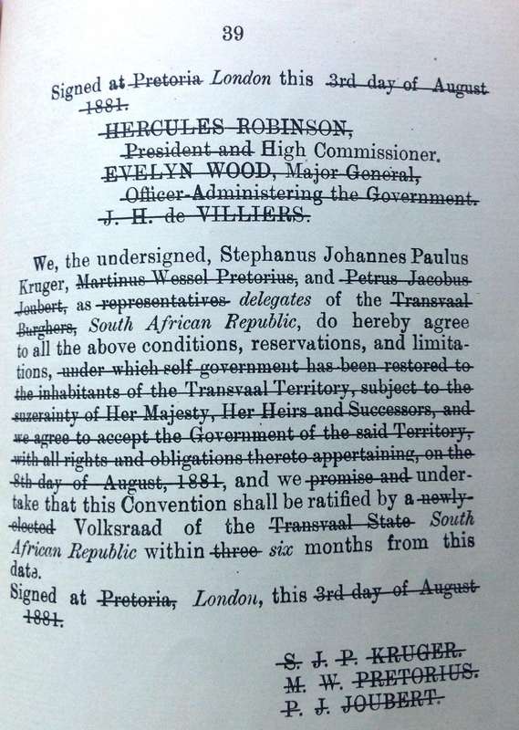 Suzerainty and the South African Republic - M J Farrelly LLD