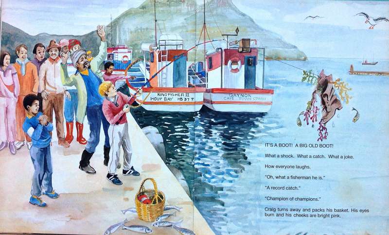Hout Bay's Big Catch - Debora Savage - Hardcover  Illustrated by Lesley Charnock