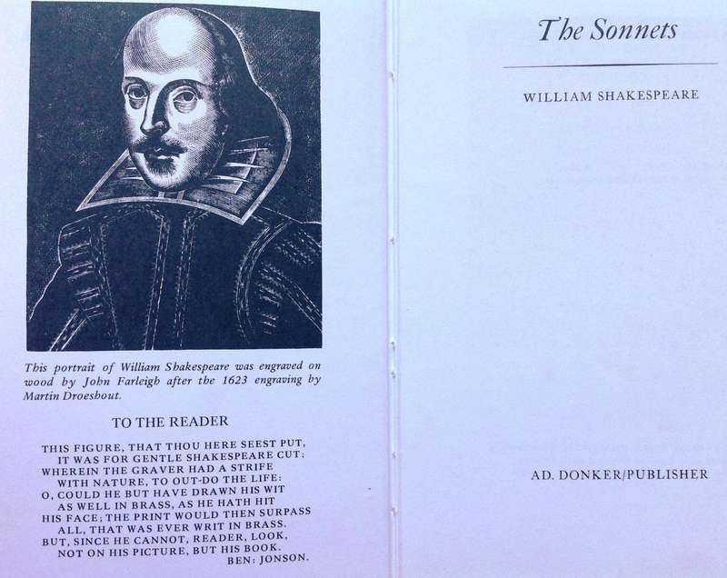 The Sonnets - William Shakespeare - Hardcover - 154 sonnets