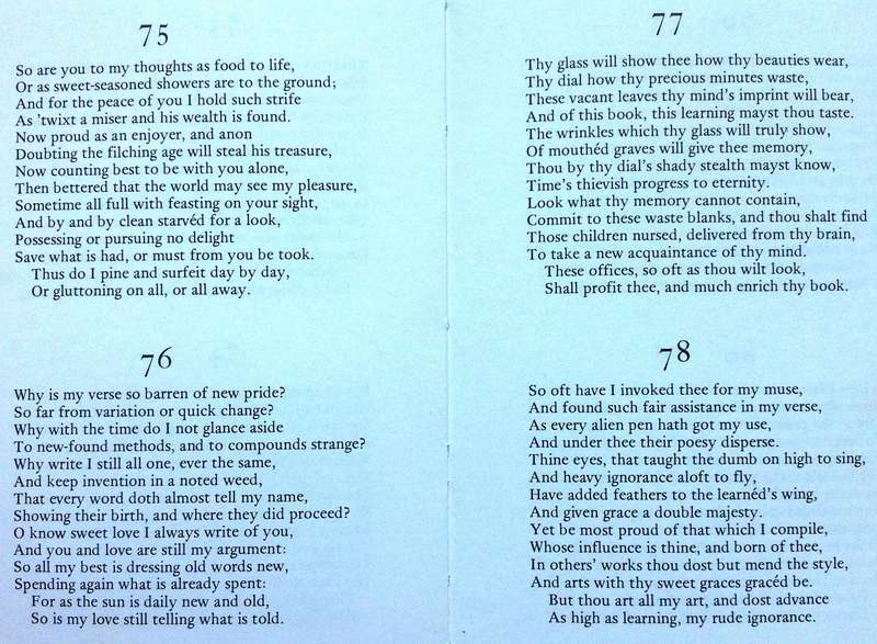 The Sonnets - William Shakespeare - Hardcover - 154 sonnets