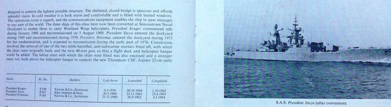 Ships of the South African Navy - A K Du Toit