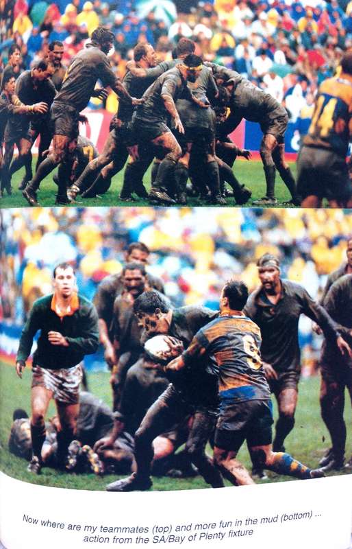 Biting Back - Johan le Roux with Jan de Koning  The 1994 Rugby Tour of New Zealand by the Springboks