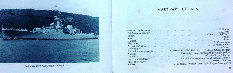 Ships of the South African Navy - A K Du Toit