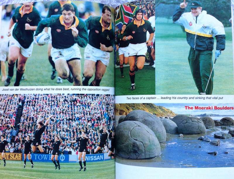 Biting Back - Johan le Roux with Jan de Koning  The 1994 Rugby Tour of New Zealand by the Springboks