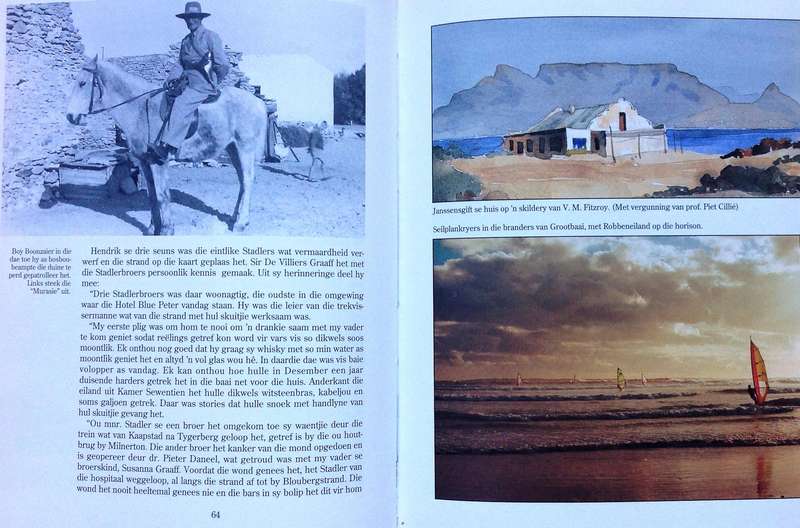 BLOUBERG - Ons beroemdste strand - D W Krynauw & G S J Moller - Hardeband
