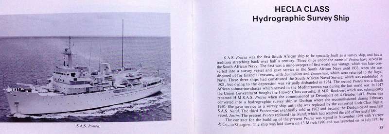 Ships of the South African Navy - A K Du Toit