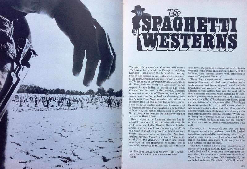 A Pictorial History of Westerns - Parkinson and Jeavons - Hardcover