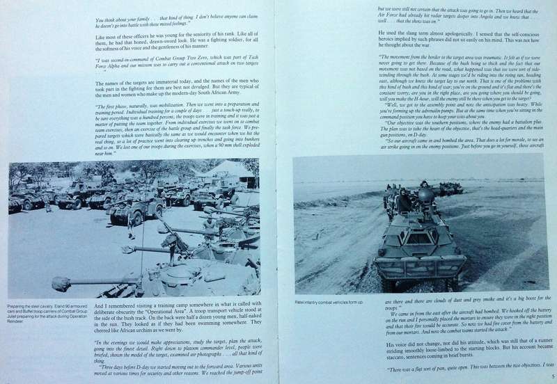 LIKE THE WIND - The Story of the South African Army by Siegfried Stander - Hardcover - book signed