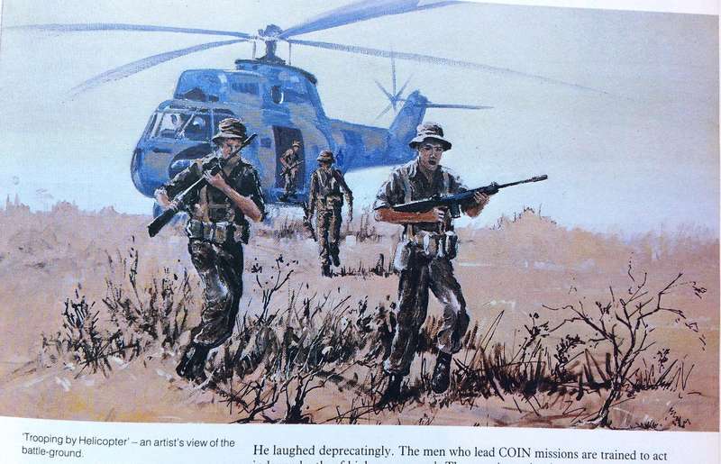 LIKE THE WIND - The Story of the South African Army by Siegfried Stander - Hardcover - book signed