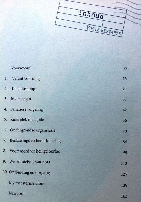 Geagte Jahwe - Willie Esterhuyse  Boek geteken deur Skrywer