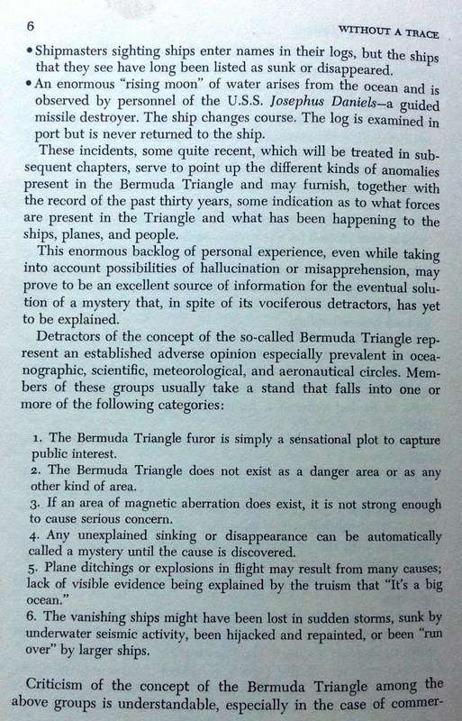 Without a Trace - Charles Berlitz - Hardcover - More Evidence from the Bermuda Triangle