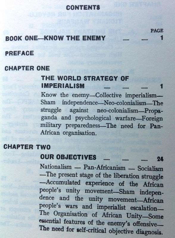 Handbook of Revolutionary Warfare-Kwame Nkrumah  Published and printed in 1975 in the United States
