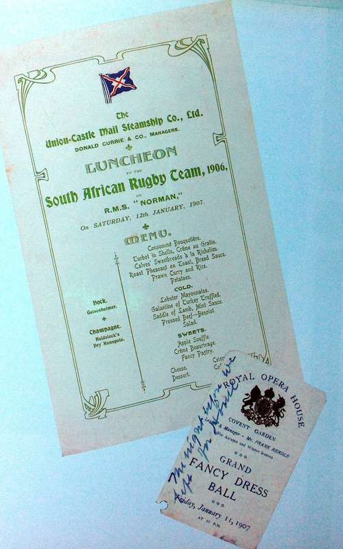 The Carolin Papers-A Diary of the 1906/07 Springbok Tour-Lappe Laubscher & Gideon Nieman-Ltd edition