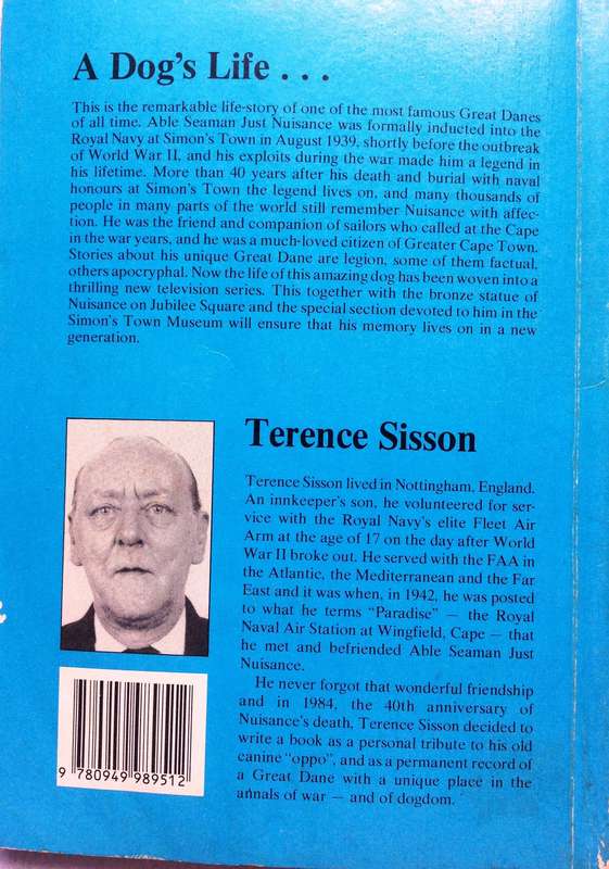 Just Nuisance, AB - His Full Story - By Terence Sisson - The story behind the TV series