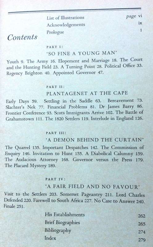 Plantagenet in South Africa - Lord Charles Somerset - Anthony Kendal Millar - Hardcover