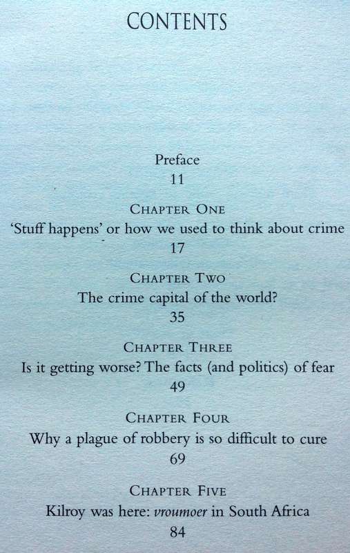 Two books - Home Invasion - Rudolph Zinn & A Country at War with itself - Antony Altbeker