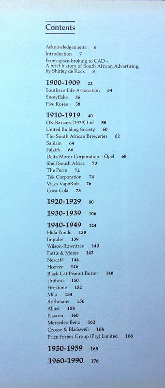 A Pictorial History of ADVERTISING in South Africa - Editor Anne Bryce - Hardcover