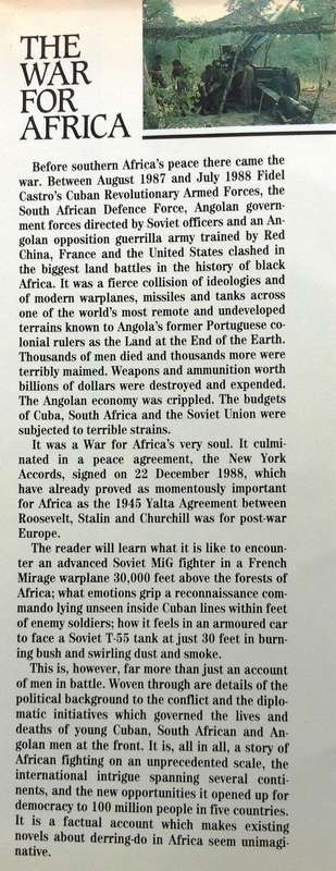 The War for Africa - Fred Bridgland - Hardcover       Twelve Months That Transformed A Continent
