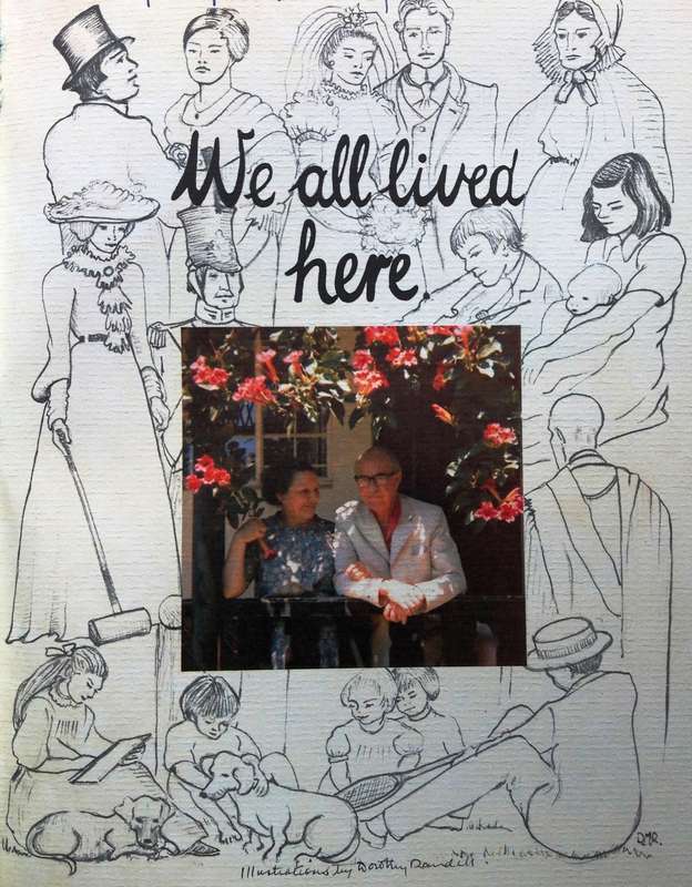 We all lived here 1822 - 1977 - George and Dorothy Randell       Book signed by both Authors