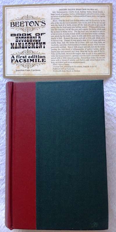 BEETON'S Book of Household Management - A first edition Facsimile - Hardcover