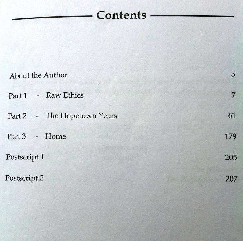 Hopetown - Ian Campbell-Gillie - Book signed by the Author