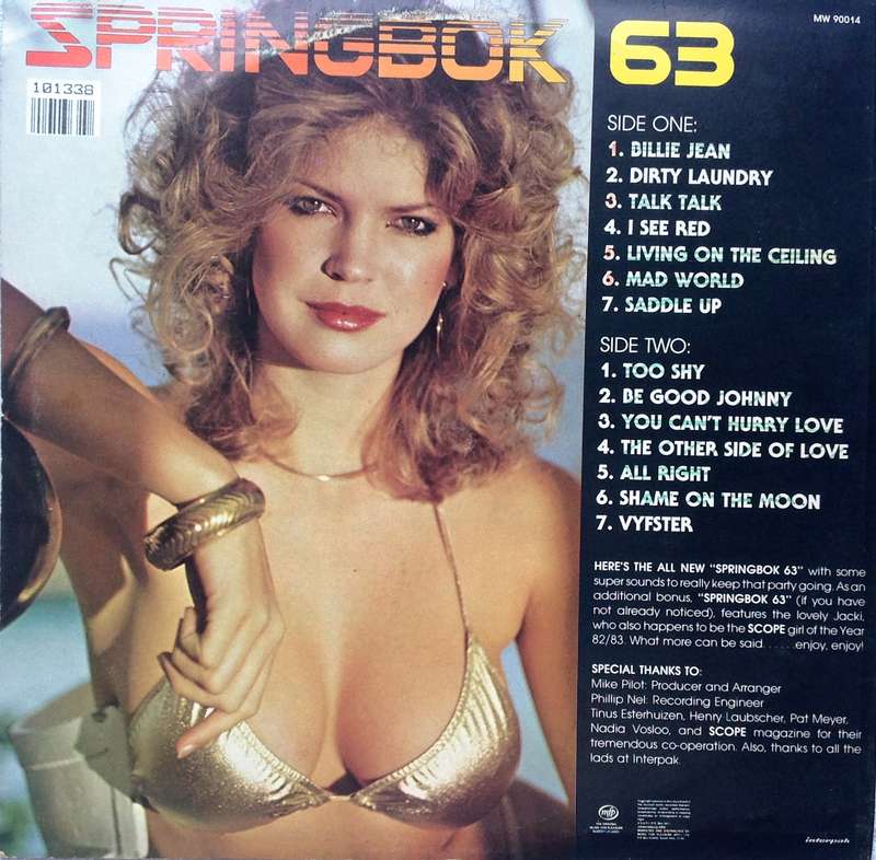 Springbok Hit Parade 63 - Vinyl Long Playing Record  MW 90014