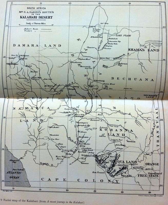 Lost City of the Kalahari - Fay Goldie - Hardcover The Farini Story and Reports on other Expeditions