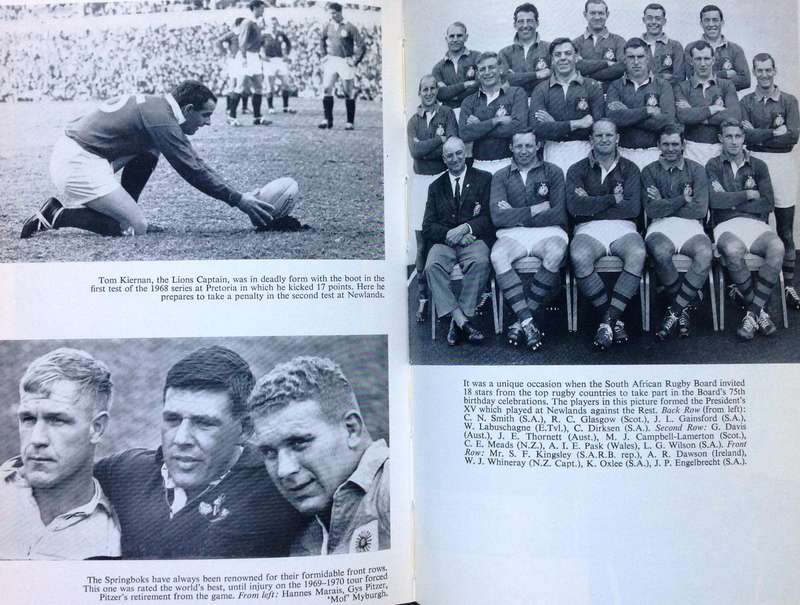 The Springboks 1891 - 1970 - A C Parker - Hardcover