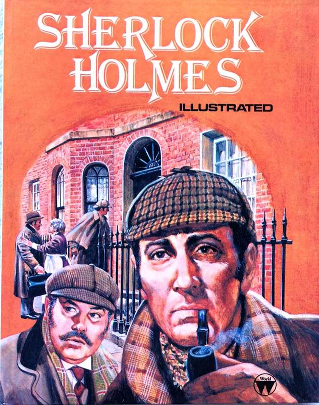 Sherlock Holmes Illustrated - Hardcover         Stories by Sir Arthur Conan Doyle
