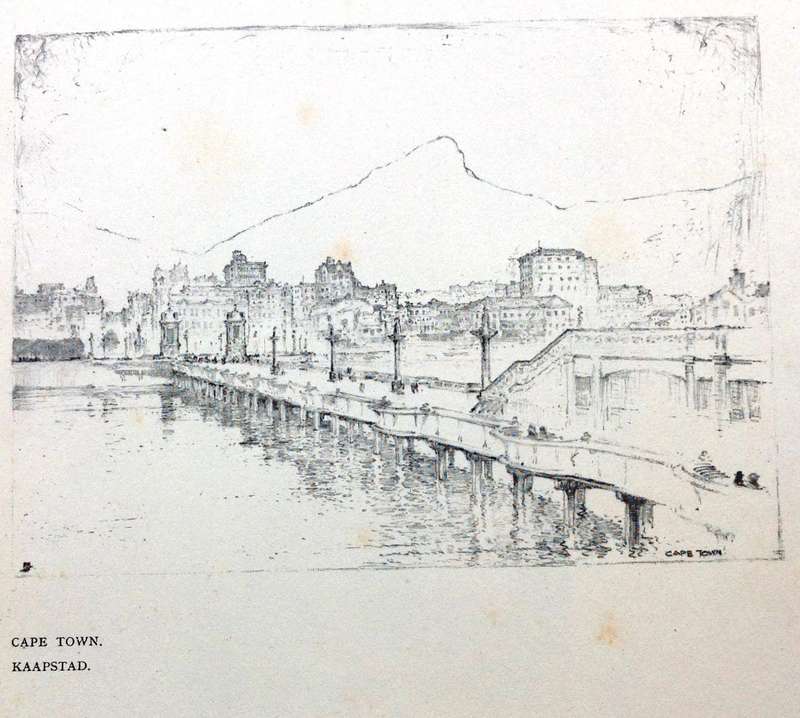 South Africa - A Series of Pencil Sketches by William M Timlin - Hardcover - Chittenden
