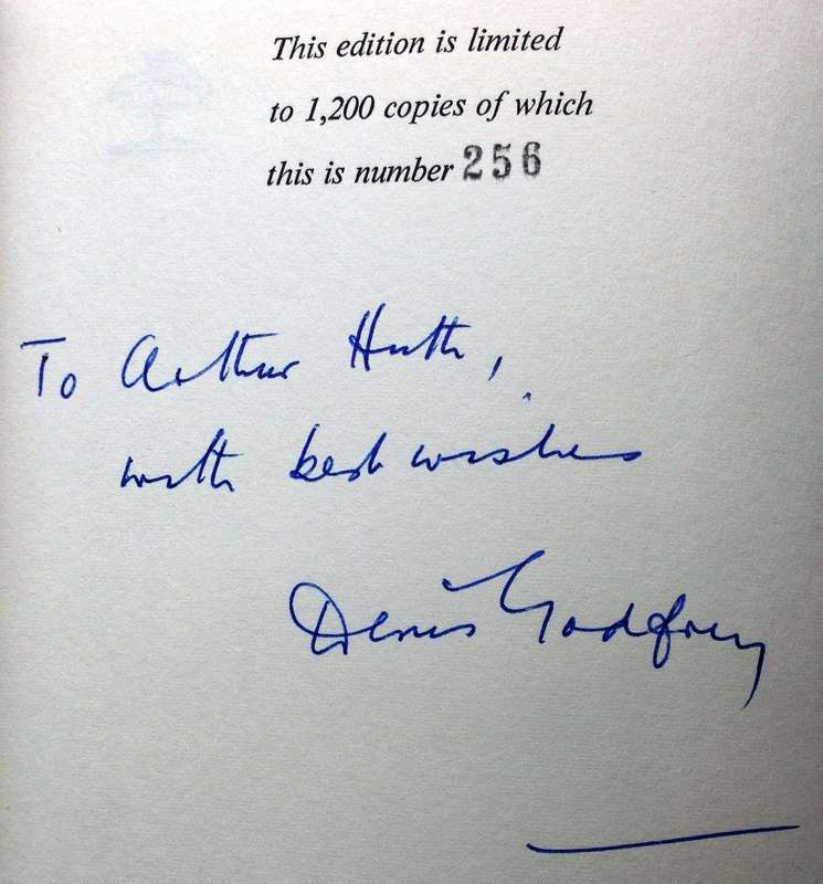 The Enchanted Door-Denis Godfrey-Hardcover-Book signed by Author-Ltd edition book number 256 of 1200
