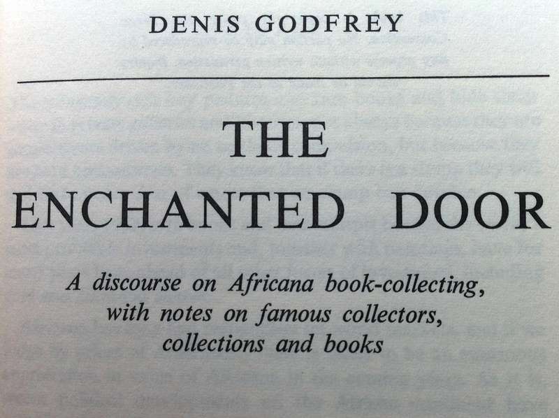 The Enchanted Door-Denis Godfrey-Hardcover-Book signed by Author-Ltd edition book number 256 of 1200