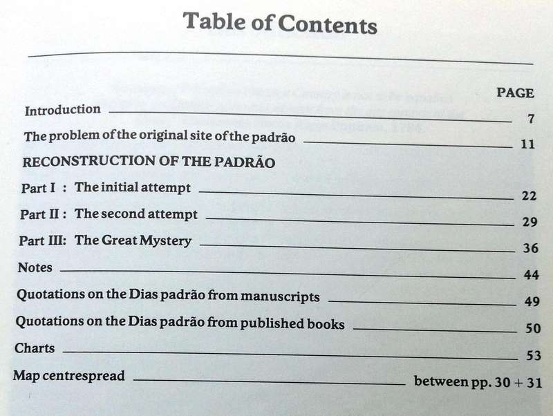 The Pillar in the Mist: a history of the Dias Padrao at Luderitz - Jill Kinahan