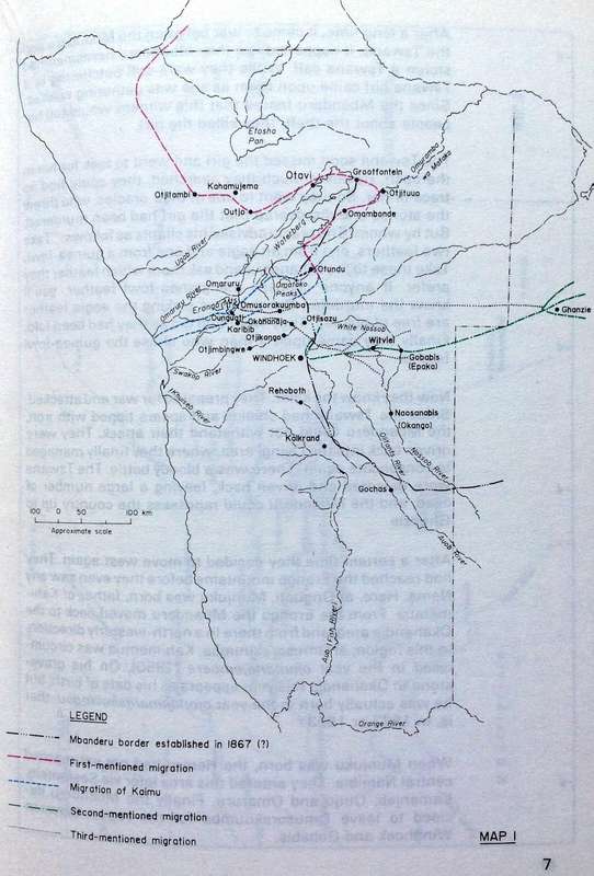 The Mbanderu-Their history to 1914 as told to Theo Sundermeier in 1966 by H Tjituka, H Hengari et al