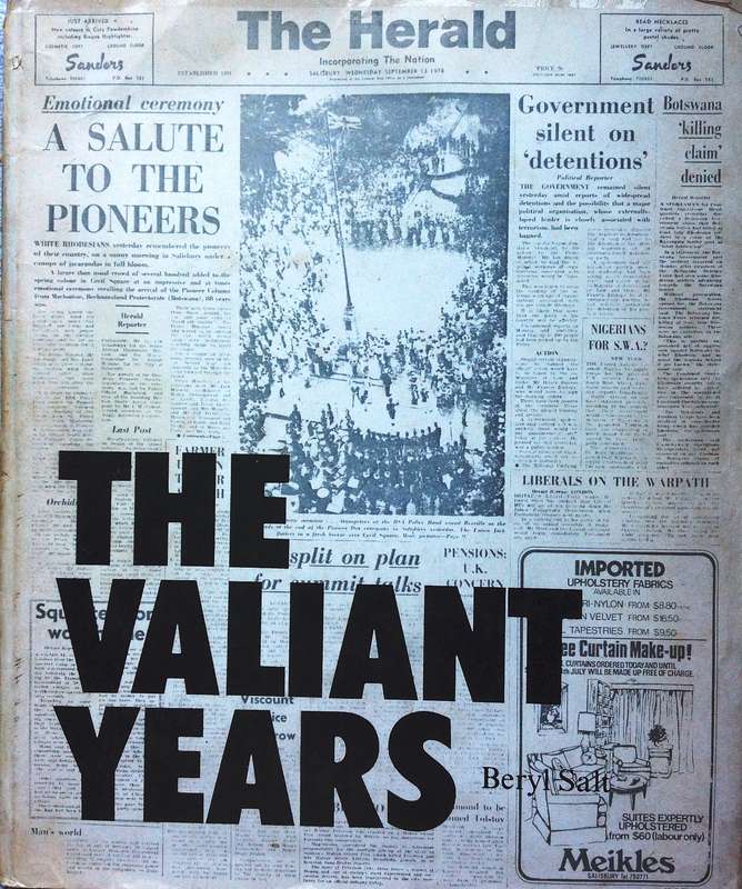 The Valiant Years - Beryl Salt - Hardcover
