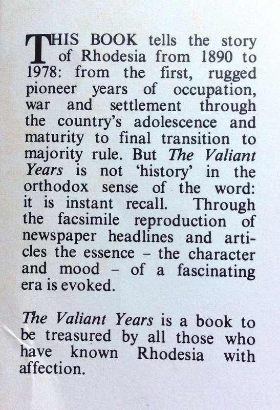 The Valiant Years - Beryl Salt - Hardcover