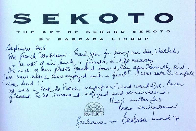 Sekoto by Barbara Lindop - Hardcover    Book signed and inscribed by Author
