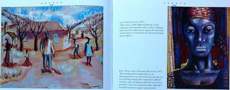 Sekoto by Barbara Lindop - Hardcover    Book signed and inscribed by Author